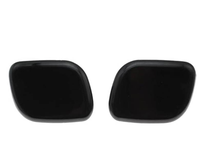 Pizgear Frontstoßstangen-Scheinwerferwascher-Deckelkappe, Scheinwerferwascher-Jet-Düsen-Sprühabdeckung, for Hyundai, Tucson TL 2015–2017 Kappe der Scheibenwaschdüse(Black Cap Set) von Pizgear