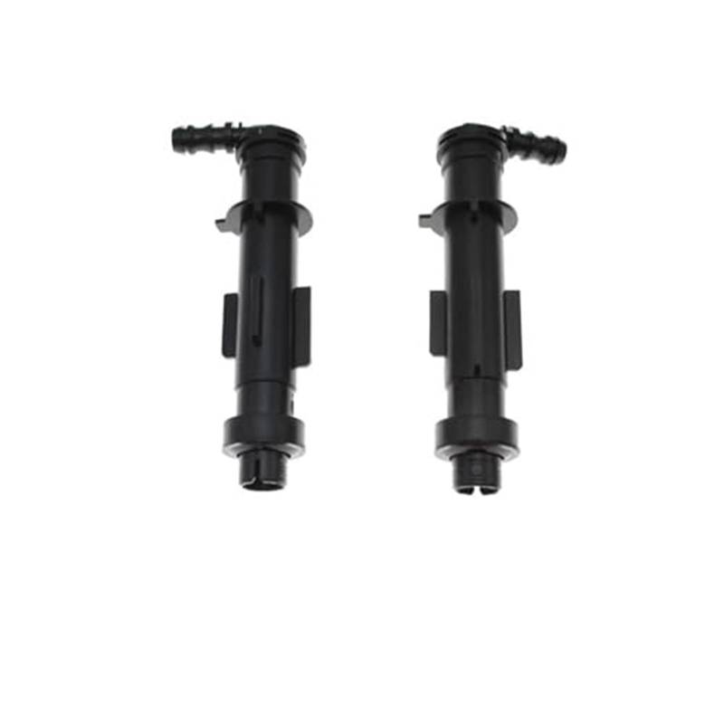 Pizgear Frontstoßstangen-Scheinwerferwascher-Deckelkappe, Scheinwerferwascher-Jet-Düsen-Sprühabdeckung, for Hyundai, Tucson TL 2015–2017 Kappe der Scheibenwaschdüse(Black Nozzle Set) von Pizgear