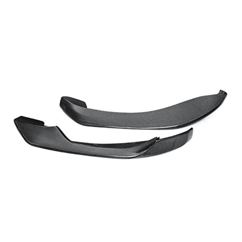 Pizgear Frontstoßstangen-Seitensplitterlippe, untere Lufteinlassöffnung, Spoiler-Eckabdeckung, for, M4 F82 M3 2014–2018, echte Carbonfaser-Frontspoiler Stoßstangenspoiler von Pizgear