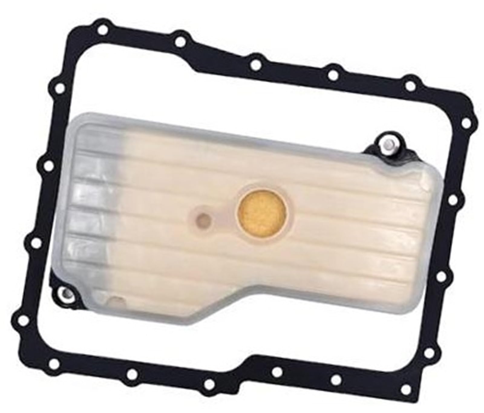 Pizgear Getriebeölfilterwannen-Dichtungssatz AT725303 23750335 Getriebeölfilter-Ölwannen-Dichtungssatz Auto-Getriebefilter-Kit(Black AT725303) von Pizgear