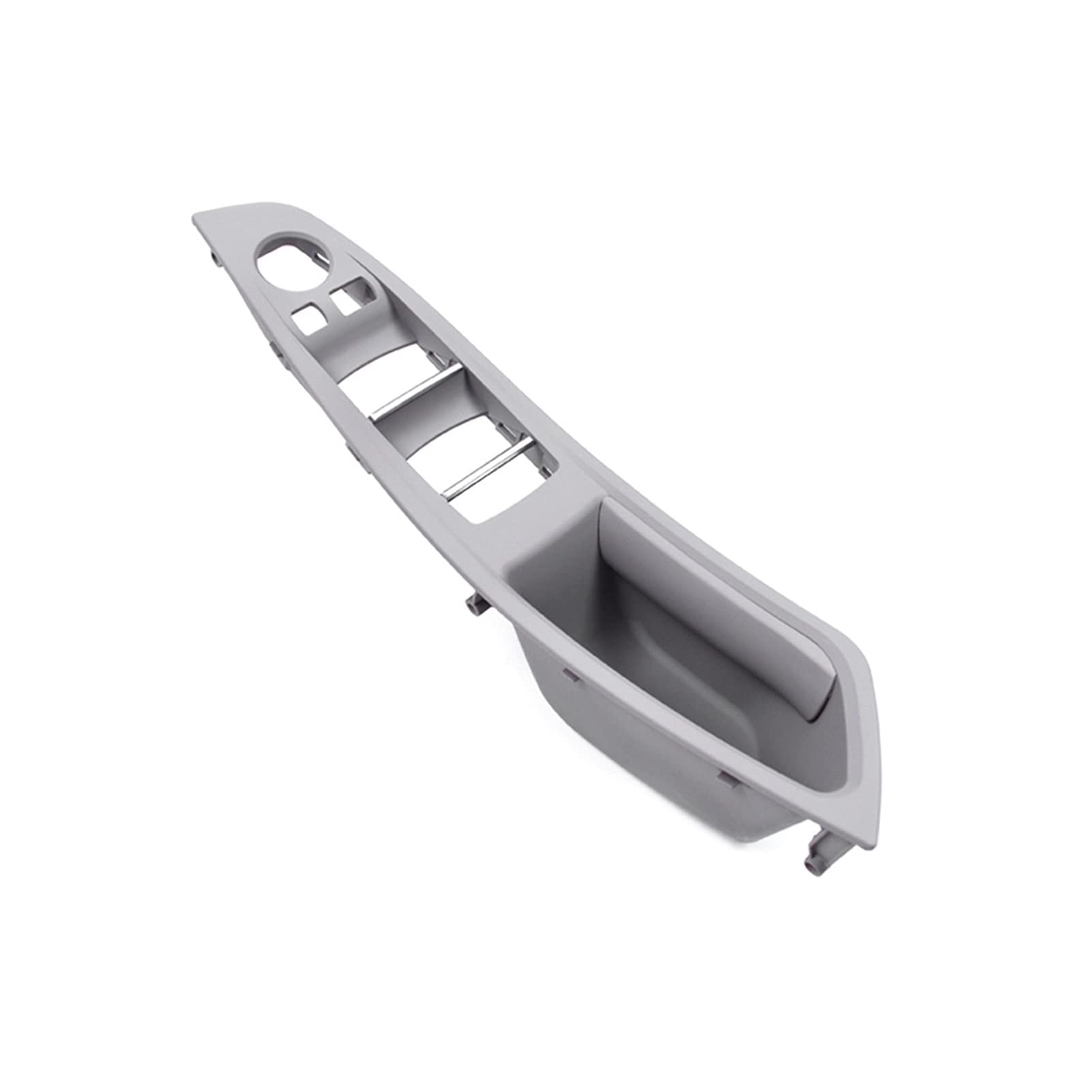 Pizgear Innentür Armlehne Fenster Schalter Panel Pull Griff Set, for, for 5 Series F10 F11 F18 520i 523i 525i 528i 535i Zierabdeckung für Autogriffe(Left Armrest Gray) von Pizgear