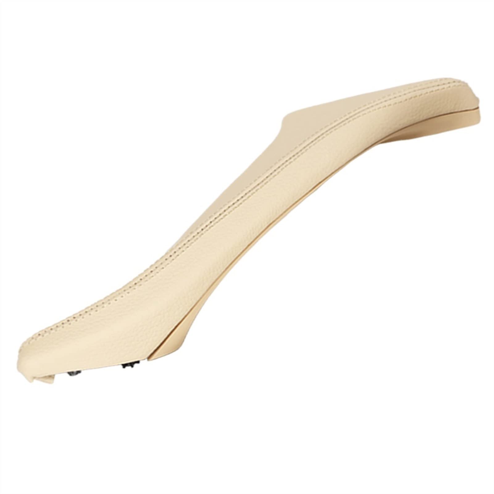 Pizgear Innentürgriff aus Leder for Beifahrertür, for, for 5er F10 F11 F18 520i 523i 525i 528i 535i Zierabdeckung für Autogriffe(Beige-Left-RHD) von Pizgear