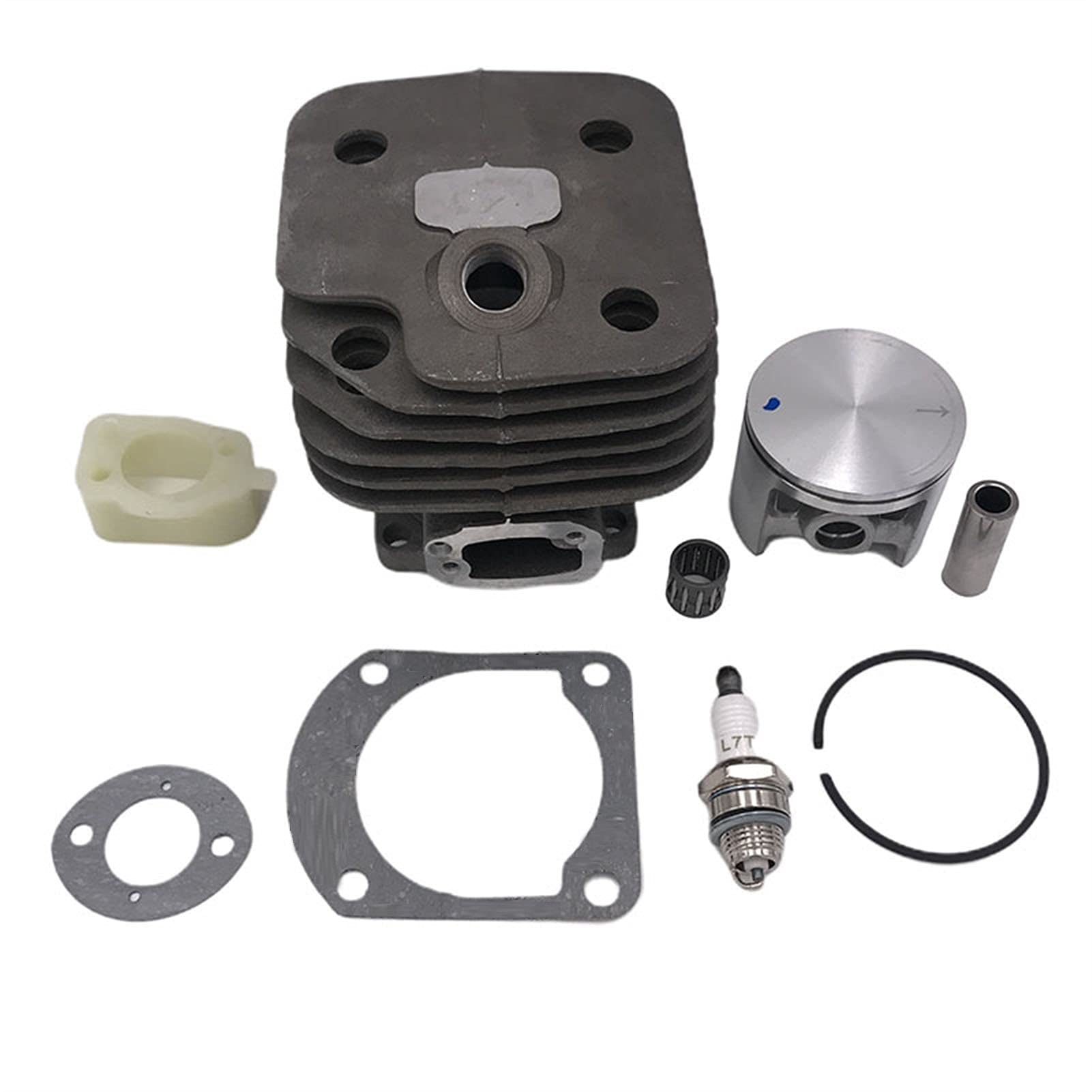 Pizgear Kettensäge, 52 mm, Zylinderkolbensatz, for Husqvarna, 61 268 272 272K 272XP Kettensägenmotor, Motorteile 503758172 Kettensägenzylinderbaugruppe von Pizgear