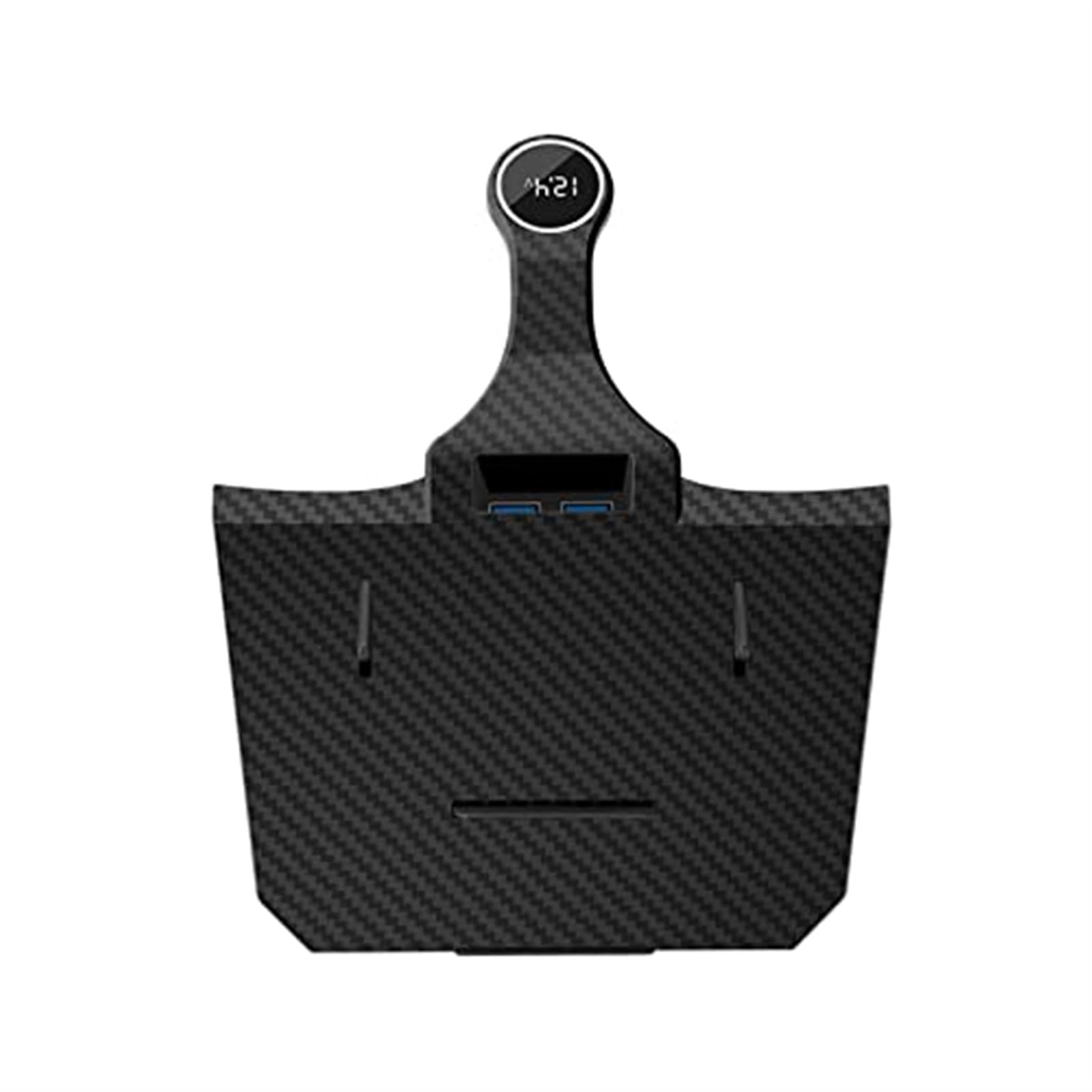 Pizgear Kfz-Handyhalterung, kabelloses Ladegerät, for, 5 6er G30 G38 G32 6GT 2017 2021, Mobile Halterung, for Xiaomi, 10 Ladehalterung Schnellladeplatte(Black for G32 6GT) von Pizgear