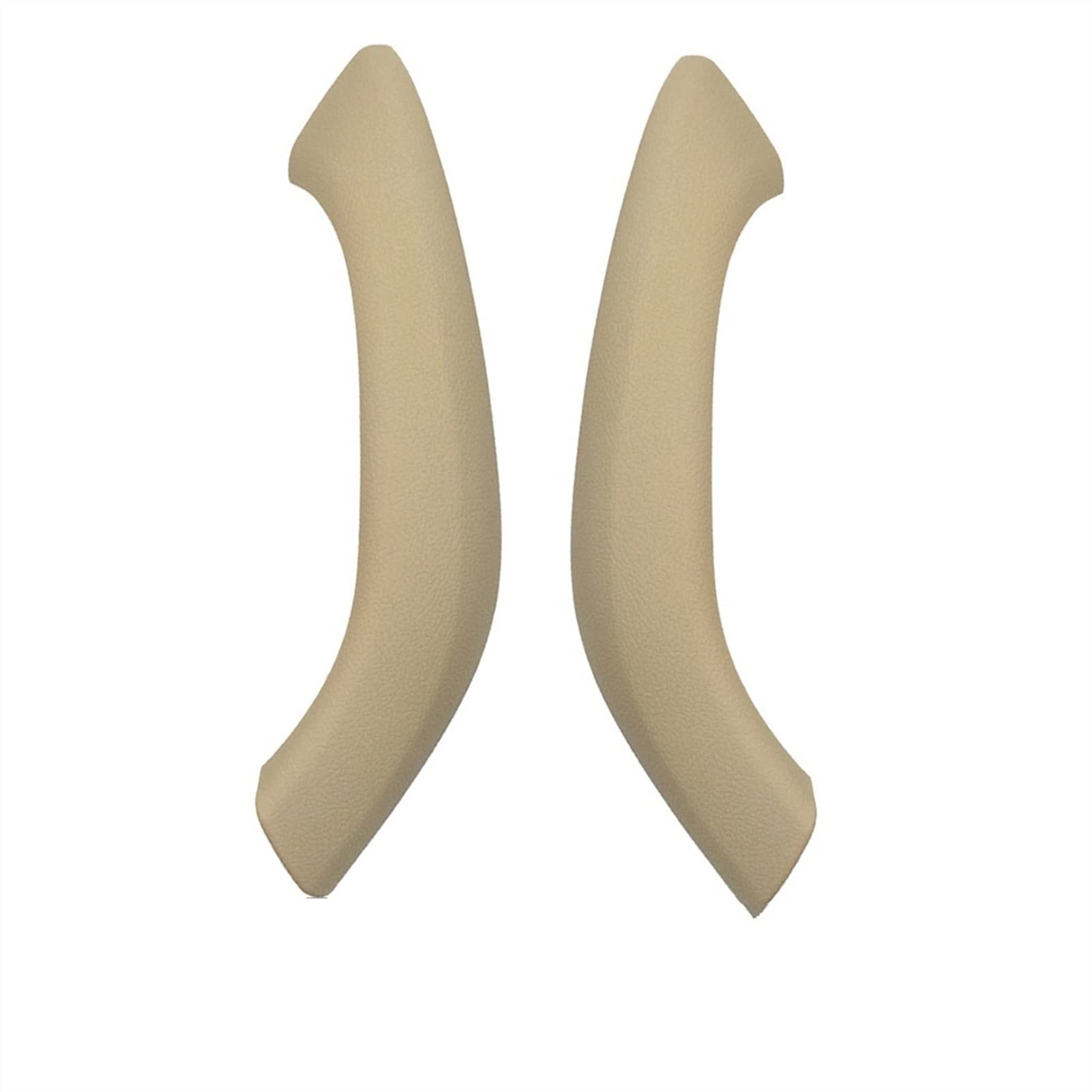 Pizgear Kohlefaser-Innentürgriff-Außenabdeckungsverkleidungsersatz, for, for X1 X2 F48 F49 F39 2016-2020 Zierabdeckung für Autogriffe(Beige 2pcs Set) von Pizgear