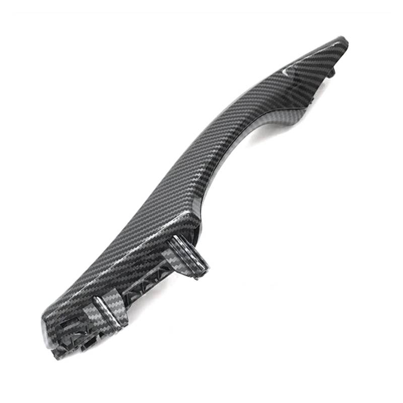 Pizgear LHD RHD Kohlefaser-Innentürgriff-Montagesatz, for, for 5S F10 F11 F18 520i 523i 525i 528i 535i Zierabdeckung für Autogriffe(Left Assembly) von Pizgear