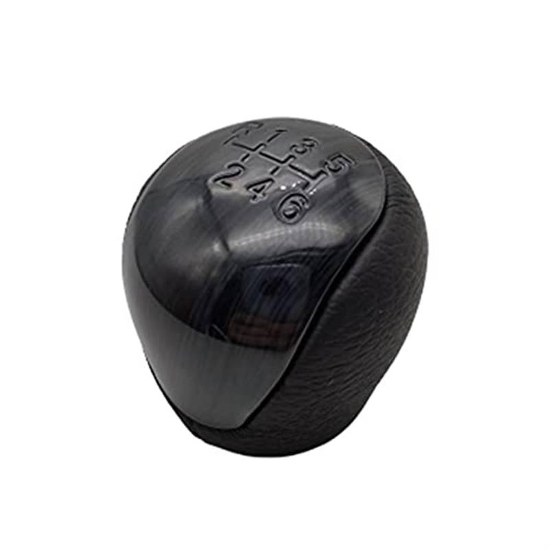 Pizgear Manueller Schalthebel, 5- und 6-Gang-Schaltknauf, Schalthebelkopf, Handball for IX35 2012-2016, Auto-Schalthebel Schaltknauf(Black Black 6speed) von Pizgear