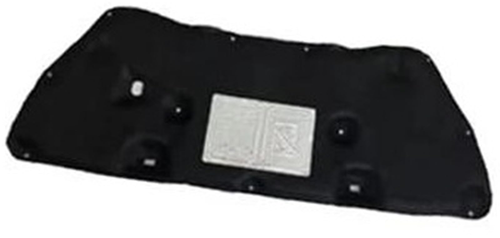 Pizgear Motorhauben-Isolierpolster for Autos, schalldichte Wärmedämmung, Baumwoll-Innenpolster, Abdeckungsmatte for CR-V 3 for CRV RE 2007 2008 2009 2010 2011 Wärmedämmmatte für Autos(Black Style 2) von Pizgear