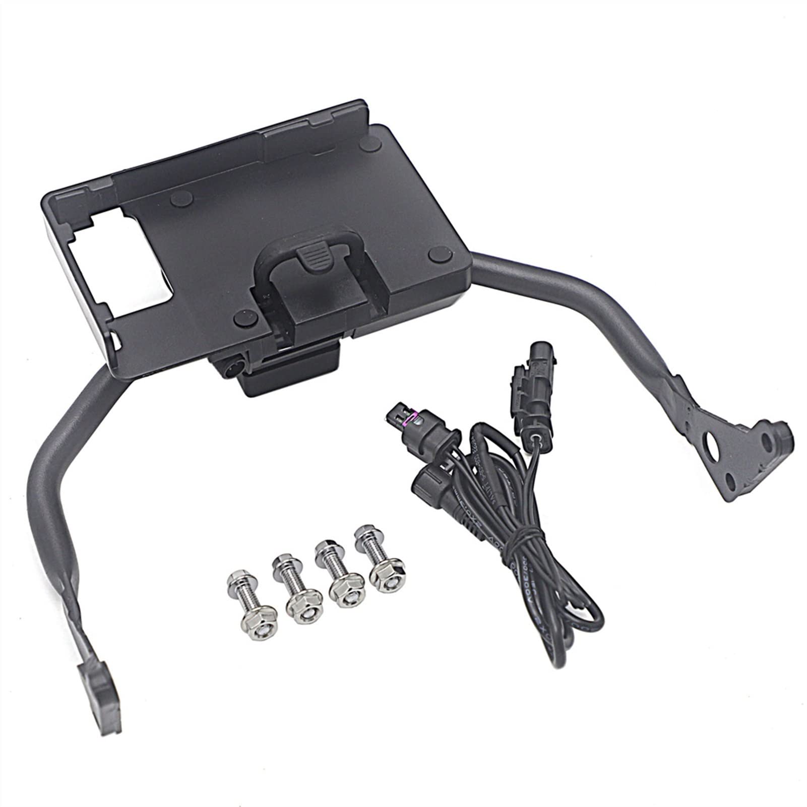 Pizgear Motorrad-Drahtloses Ladegerät Handyhalter Ständer USB-Navigationshalterung, für, R1250GS ADV R1200GS LC ADV Lenker-Telefonhalterung(C) von Pizgear