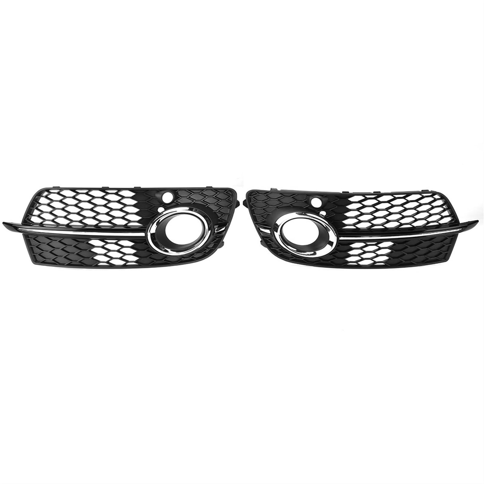 Pizgear Paar Frontstoßstange Nebelscheinwerfer Kühlergrill Nebelscheinwerferabdeckung, for Audi, for Q5 for, 2013 2014 2015 2016 Nebelscheinwerfergitter Lampenhauben Nebelscheinwerfer-Grillabdeckung von Pizgear