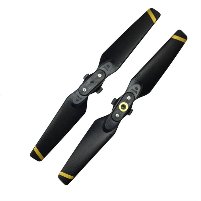 Pizgear Propeller Teile 4730F Quick Release Propeller Ersatz Requisiten Klapp Klinge 4730 CW CCW, for DJI Spark Kamera Drone leichte Drohnenpropeller(Bundle 3,Gold) von Pizgear