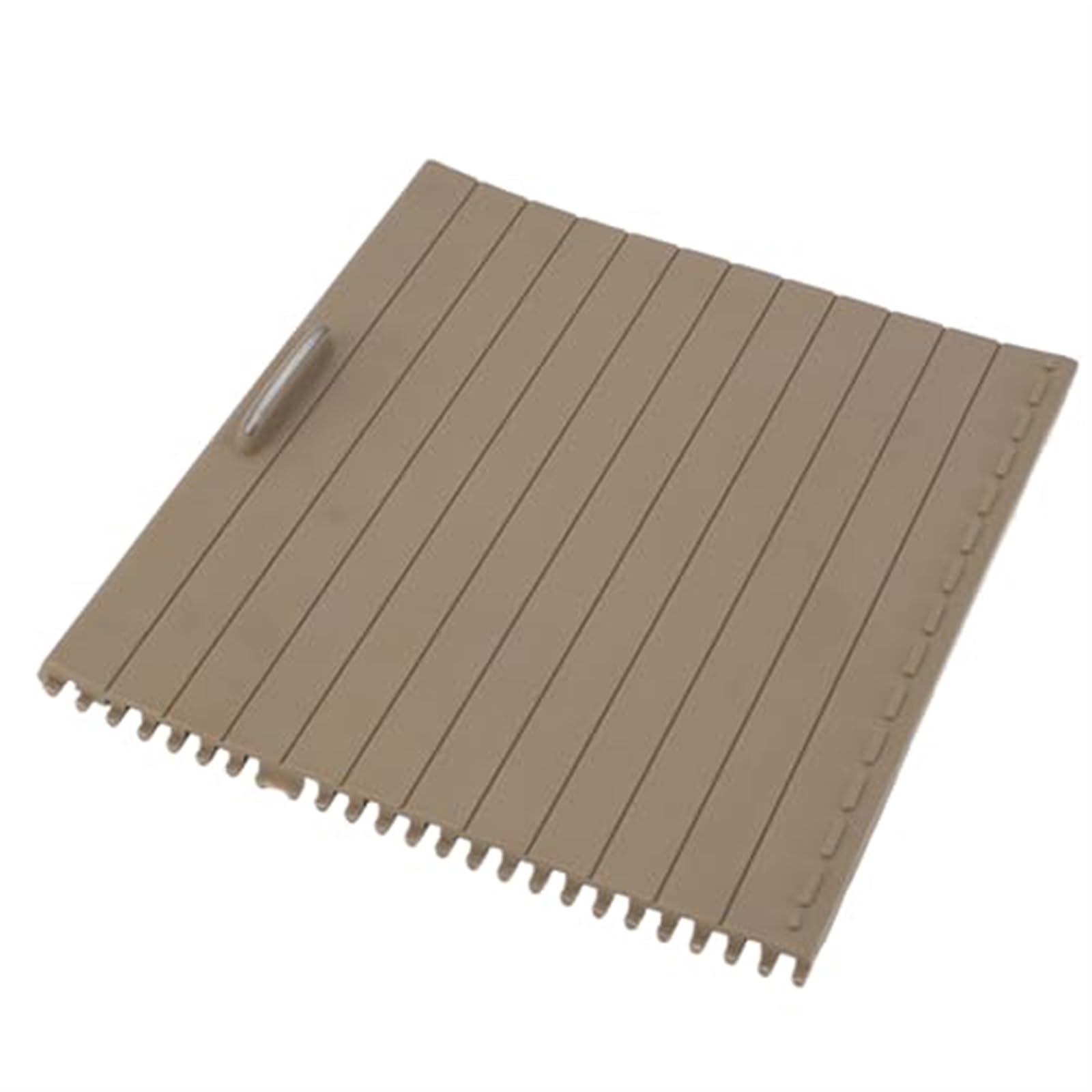 Pizgear Rollo-Abdeckung for Mittelkonsole, genaue Passform, stilvolle Optik, Rollo-Abdeckung for Getränkehalter 1666803814, for GLE GLS GL Klasse M Mittelkonsolenverkleidung(BEIGE) von Pizgear