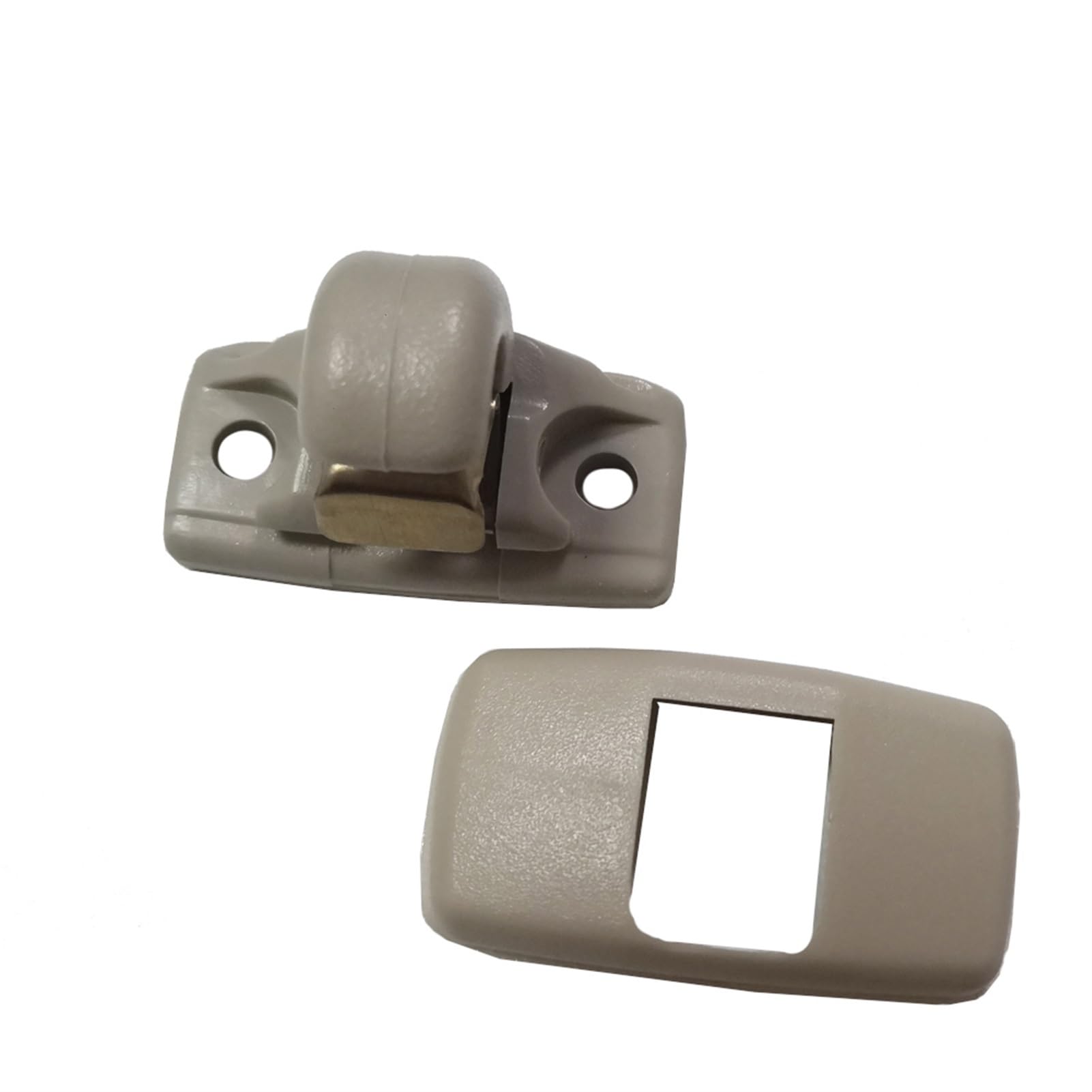 Pizgear Sonnenblende Haken Clip Halterung Hange 1 stücke, for Golf, for Passat Polo, for Käfer, for Skoda, for Octavia, A5 Fabia Clips für die Innenseite der Sonnenblende(Beige) von Pizgear