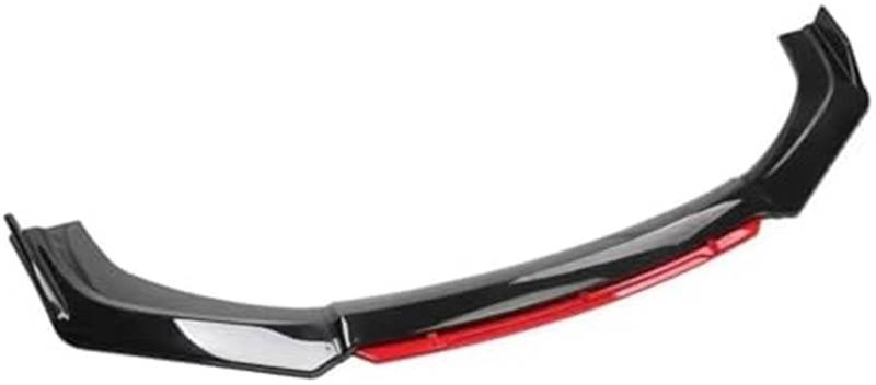 Pizgear Splitter Auto Frontstoßstange Lippe Kinn Spoiler Splitter Diffusor Body Kit Trim Air Dam Canard, for Kia, for Ceed, for Proceed JD GT 2013-2021 Lippensplitter (Schwarz glänzend) Auto Stoßstang von Pizgear