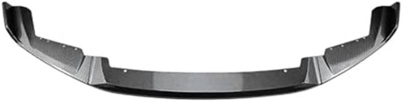 Pizgear Splitter CS Style Auto Frontstoßstange Spoiler Lip Splitter Trim Außenzubehör Carbon Fiber Style Glänzend Schwarz, for BMW, F87 M2 2016-2021 Lip Splitter (Carbon Fiber Style) Auto Stoßstangens von Pizgear