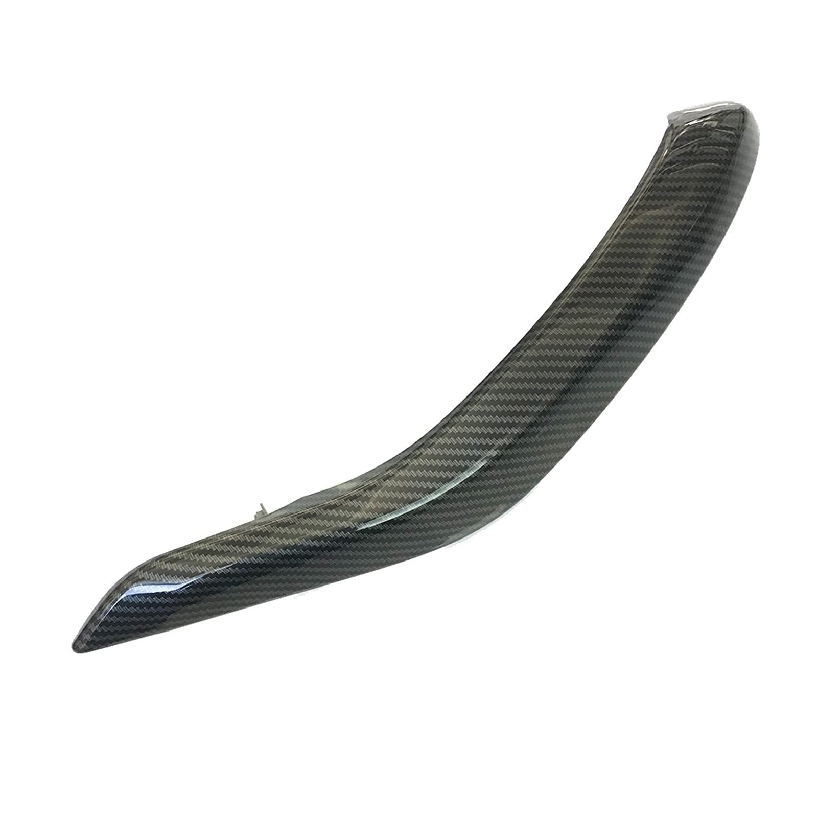 Pizgear Verbesserter linker und rechter Carbonfaser-Innentürgriff mit Verkleidungssatz, for, for X5 X6 F15 F16 2014-2018 Zierabdeckung für Autogriffe(Handle Cover Left) von Pizgear