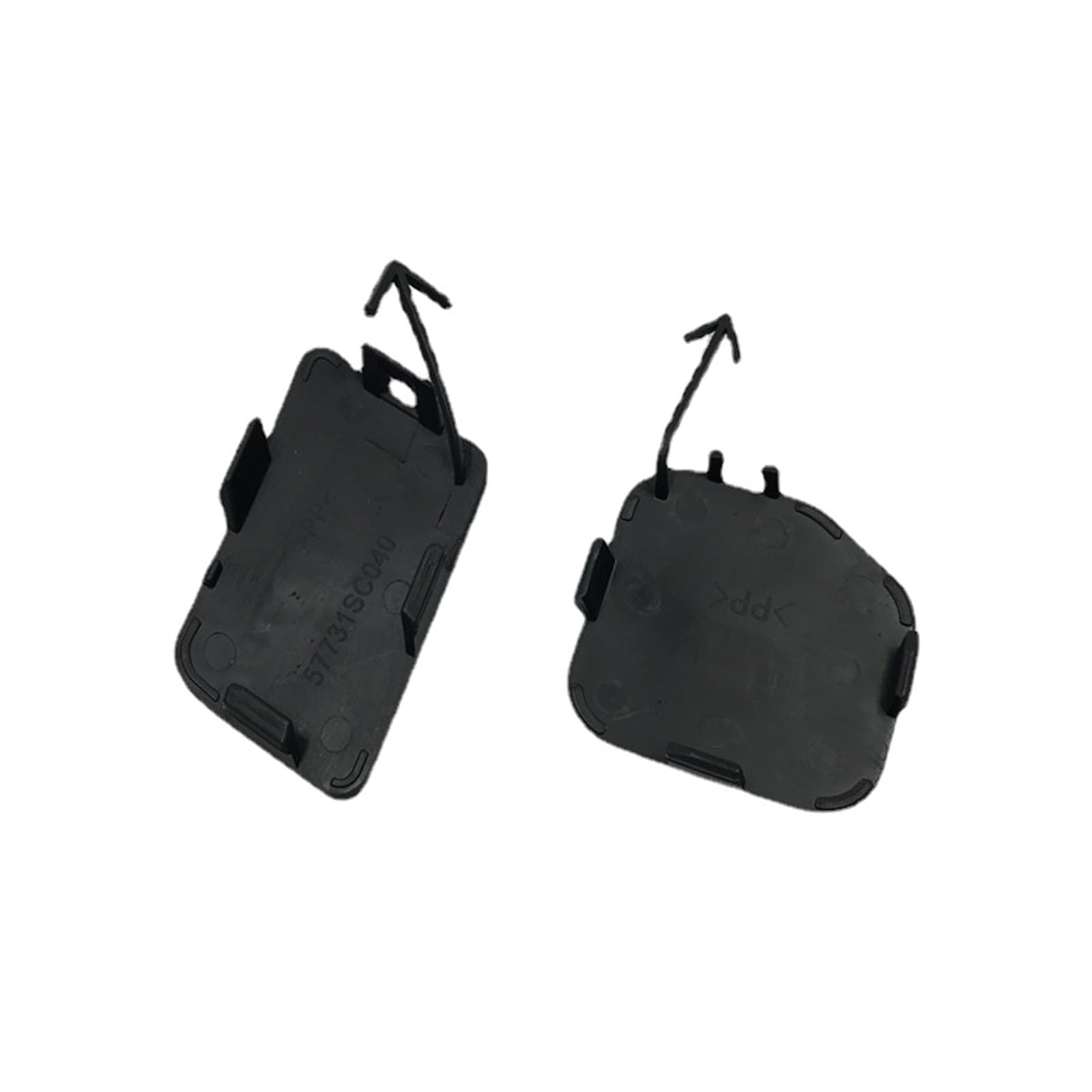 Pizgear Vorne for die hintere Stoßstange, Abschlepphaken, Abschleppdeckel, Anhängerkupplungskappe, for Subaru, for Forester, 2009–2012 Abdeckung für Auto-Abschleppöse(1 PCS Front) von Pizgear