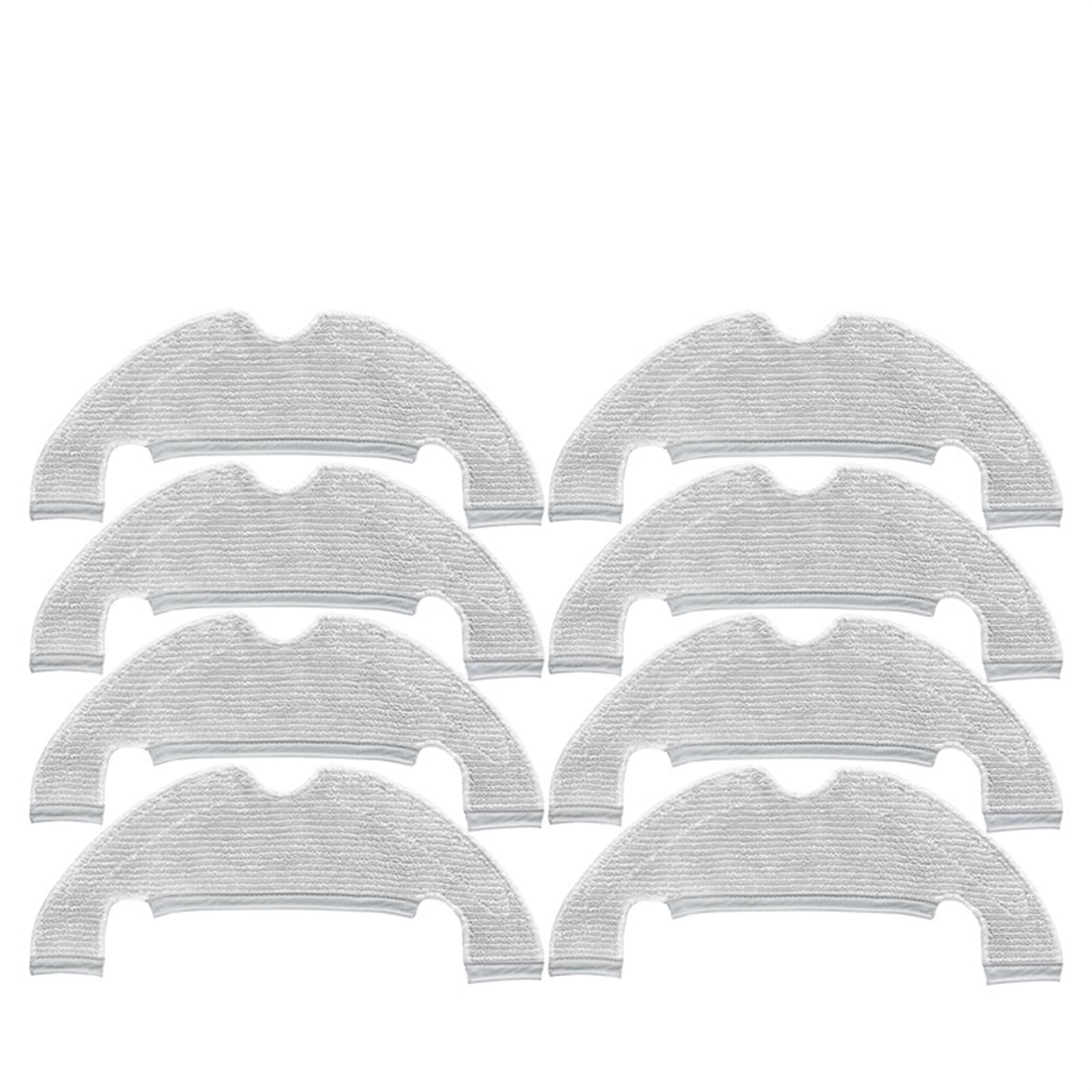 Pizgear for Dreame, Bot Z10 Pro / L10 Plus Zubehör Staubbeutel HEPA-Filter Wichtigsten Pinsel Mopp Roboter Staubsauger Ersatzteile Zubehörset für Roboterstaubsauger(8PCS) von Pizgear