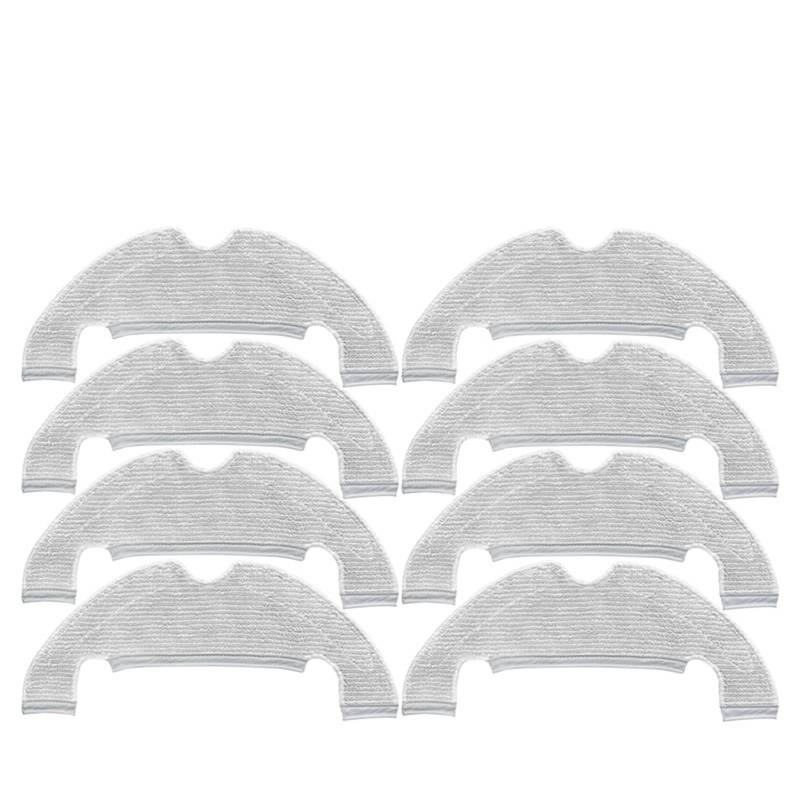 Pizgear for Dreame, Bot Z10 Pro / L10 Plus Zubehör Staubbeutel HEPA-Filter Wichtigsten Pinsel Mopp Roboter Staubsauger Ersatzteile Zubehörset für Roboterstaubsauger(8PCS) von Pizgear