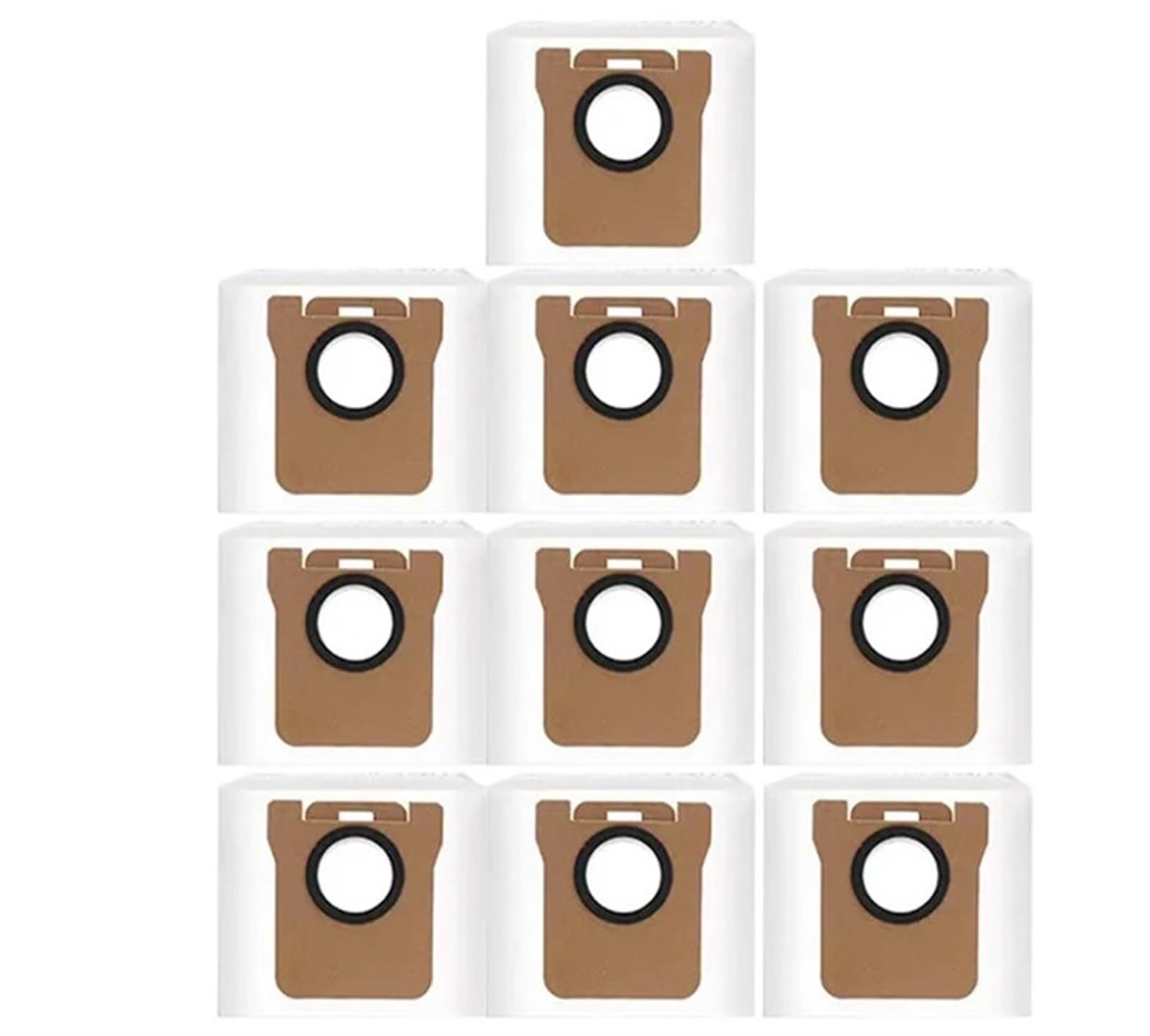 Pizgear for Dreame, L10s Ultra S10 S10 Pro Mijia Omni 1S B101CN B116 Roboter Vakuum Ersatzteile Haupt Seite Pinsel Hepa-Filter Zubehörset für Roboterstaubsauger(10pcs) von Pizgear