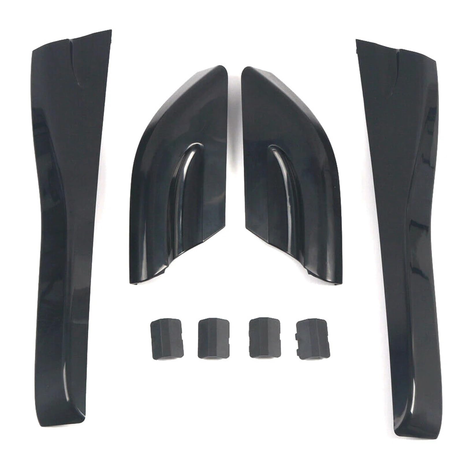 Pizgear for Hyundai, for Tucson 2004-2008 Dachträgerstange Schutzabdeckung Ende Kunststoffschale 872912E000 872922E000 872972E000 872982E000 Fahrzeugdachgepäckträger von Pizgear