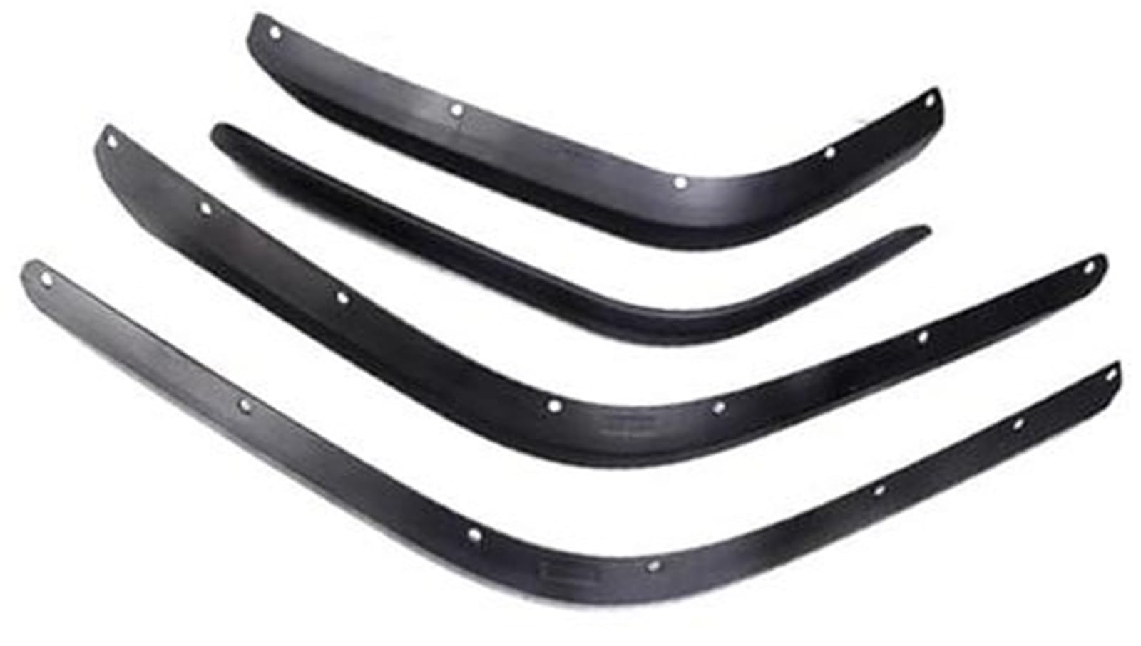 Pizgear for Jeep, Wrangler JL 2018–2023, Auto-Kotflügelverbreiterung, verbreiterte Zierleiste, Schmutzfänger, Rad-Augenbraue, breitere Verlängerungsleiste Kotflügelverbreiterungen(Lower Fender) von Pizgear