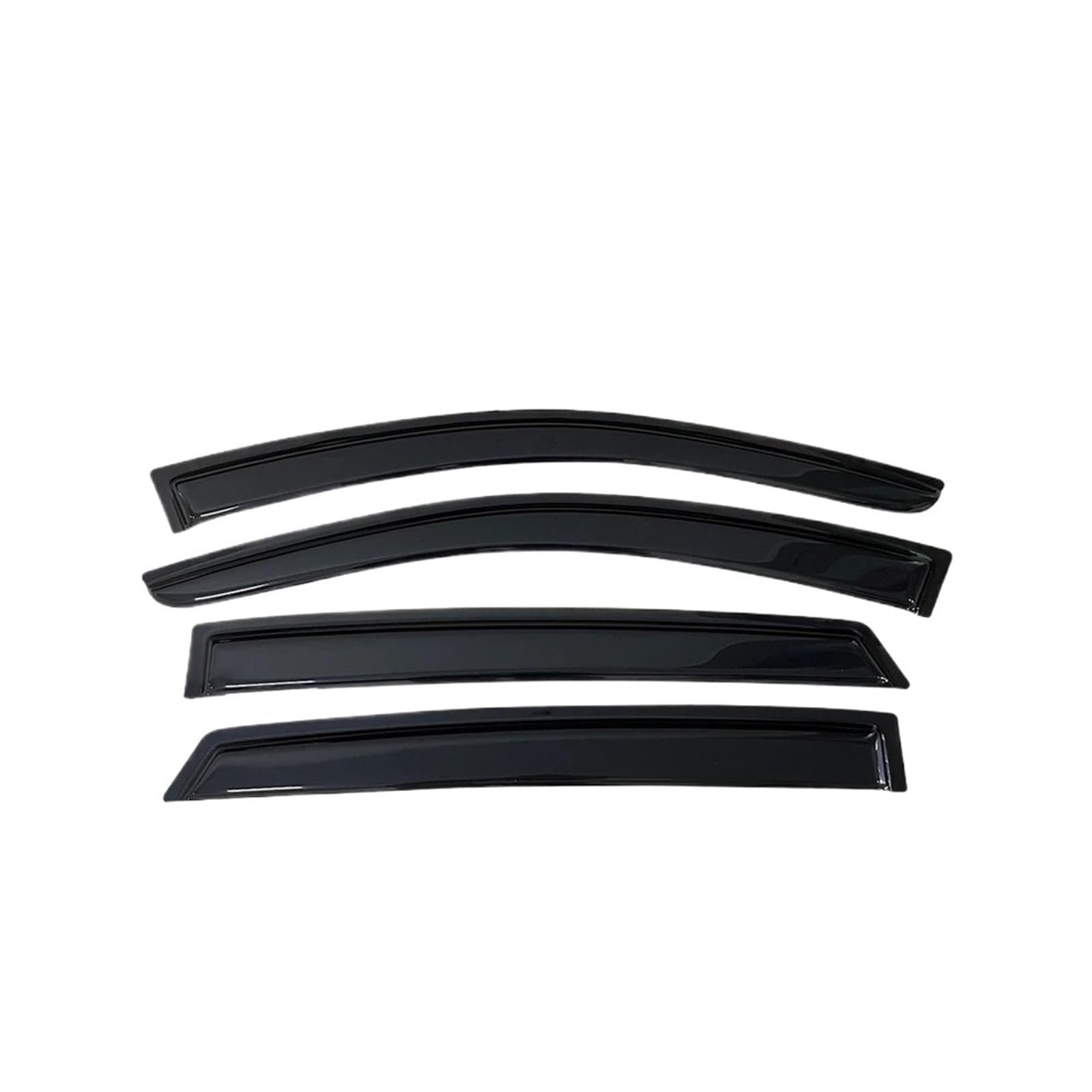 Pizgear for Kia, Picanto Morning 2005-2017 Auto Schwarz getöntes Seitenfenster-Visier Schutzgitter Lüftungsmarkisen Unterstände Regenschutz Tür Ventvisor Windabweiser-Set(for 2005-2010) von Pizgear