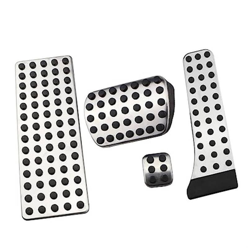 Pizgear for Mercedes-Benz, W124 W202 W203 W140 W208 W210 W211 W220 R170 R171 R-Klasse Auto Gas Bremse Kupplung Pedal Pad Abdeckung Zubehör Fußpedalabdeckung Pedalabdeckung für Fahrzeuge(Black at with von Pizgear