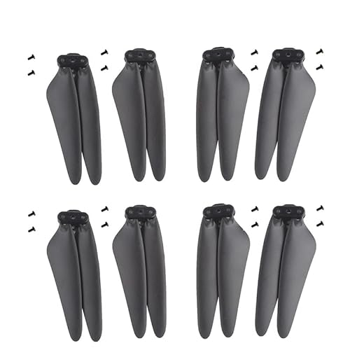 Pizgear for SG906/X193/X7 PRO Luft Vier-achsen Flugzeug Zubehör Fernbedienung Drone CW CCW Schaufel leichte Drohnenpropeller(8PCS) von Pizgear