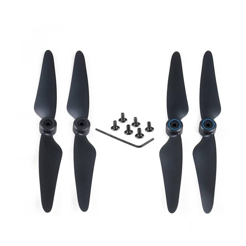 Pizgear for Sjrc F7 Antenne Vier-As Flugzeug Zubehör Afstandsbediening Drone Cw CCW Schop Verhoogd Statief Propeller Kamera leichte Drohnenpropeller(Screw Blade) von Pizgear