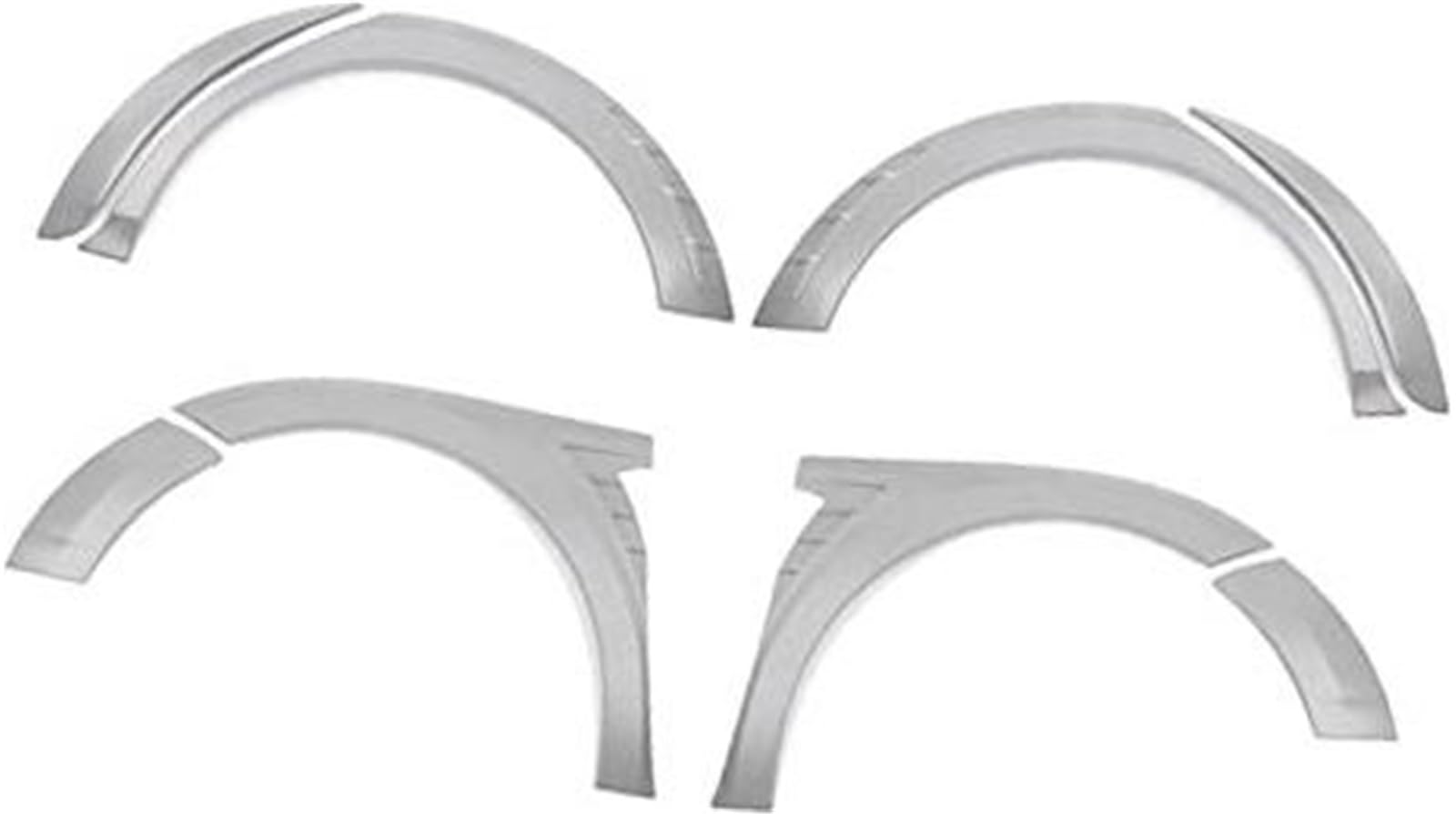 Pizgear for Toyota, Camry SE XSE 2018-2022 Sport Auto Rad Flares Trim Wide Body Arch Augenbraue Abdeckung Stirn kotflügel Kit Kotflügelverbreiterungen(Unpainted) von Pizgear