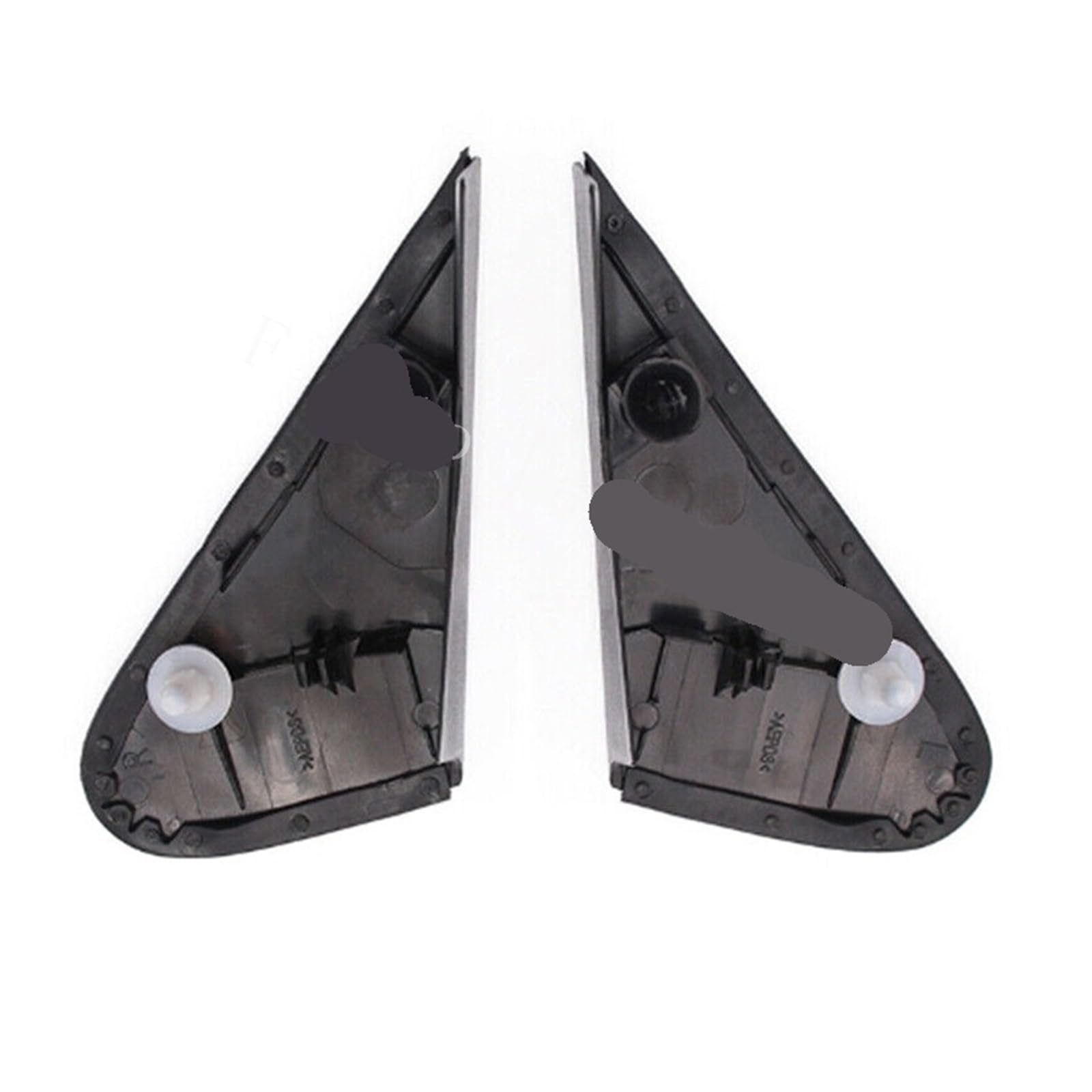 Pizgear for Toyota, for RAV4, for RAV 4 2009 2010 2011 2012, Dreieckige Zierleiste for Seitentür des Auto-Rückspiegels, Eckverkleidung Kfz-Seitenspiegelabdeckung(Left and Right) von Pizgear