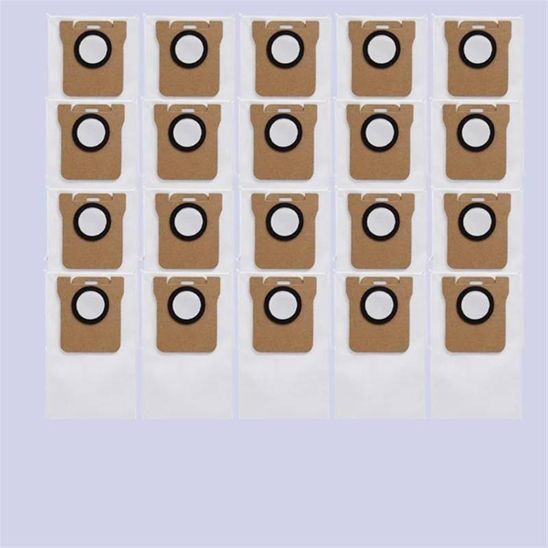 Pizgear for Xiaomi, Mijia Omni 1S B101CN B116 Zubehör Wichtigsten Seite Pinsel Hepa-Filter Mopp Staubbeutel Roboter Staubsauger Ersatzteil Bodenreinigungsroboter Set(20pcs) von Pizgear