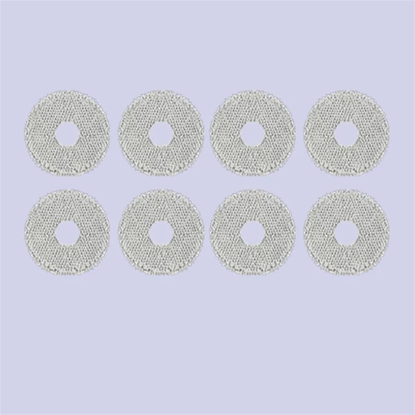 Pizgear for Xiaomi, Mijia Omni 1S B101CN B116 Zubehör Wichtigsten Seite Pinsel Hepa-Filter Mopp Staubbeutel Roboter Staubsauger Ersatzteil Bodenreinigungsroboter Set(8pcs-01) von Pizgear