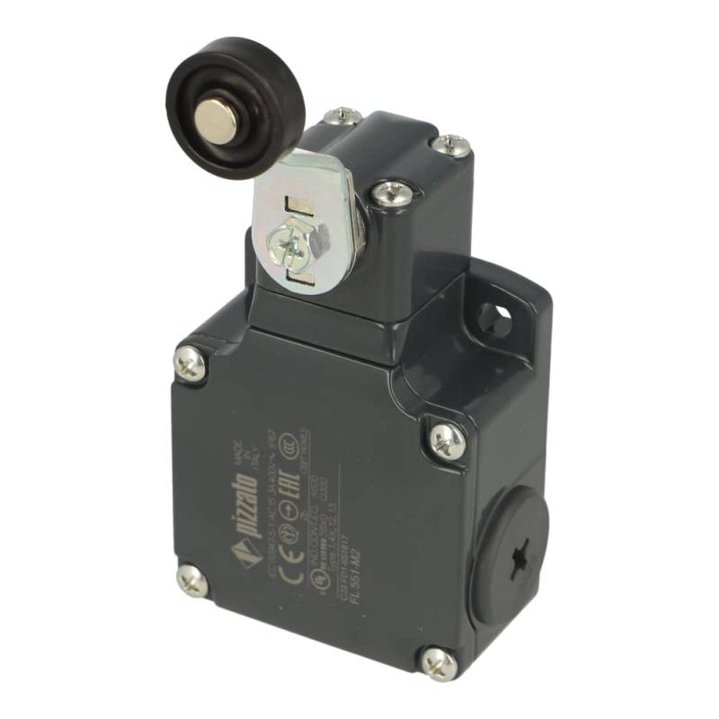 FL 551-M2 | FL551-M2 | PIZZATO TRIPLE ENTRY STANDARD LIMIT SWITCH WITH CRANKED ROLLER LEVER ACTUATOR 1NO + 1NC CONTACTS M20 von Pizzato