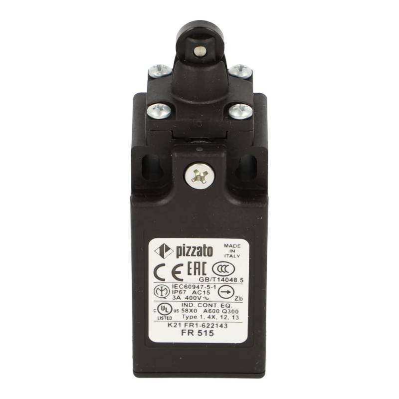 FR 515 | FR515 | PIZZATO MINIATURE LIMIT SWITCH WITH ROLLER PLUNGER ACTUATOR 1NO + 1 NC CONTACTS von Pizzato