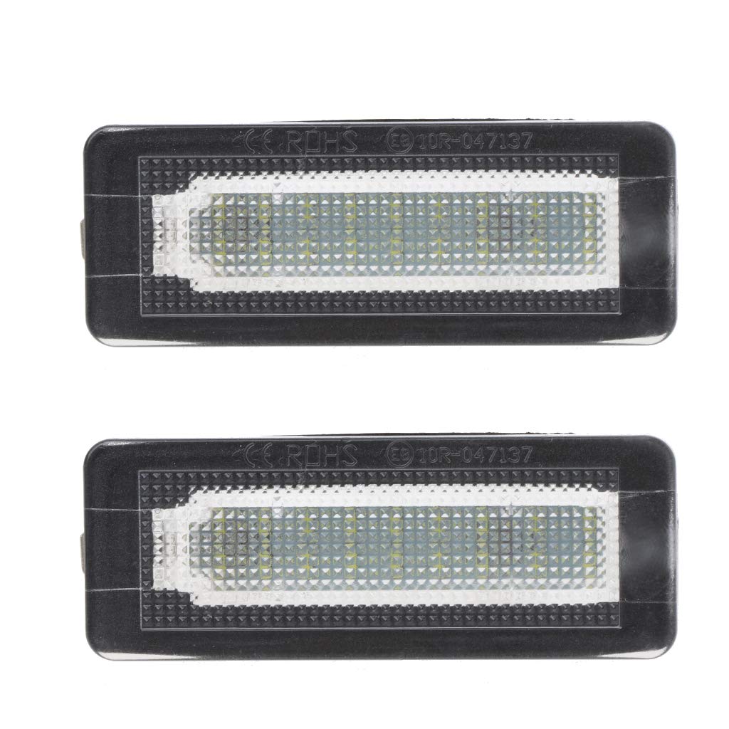 Pjeghbvop 2 Teile/satz 18 LED Kennzeichen Licht Lampe Fehler Kostenloser Für Für Smart Fortwo Coupe 450 451 W450 von Pjeghbvop