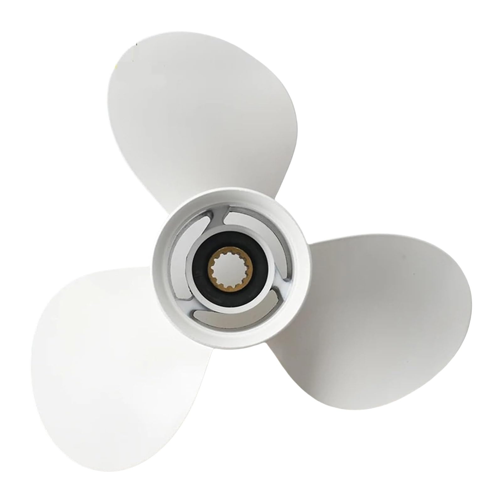 Pjeghbvop Metallpropeller für Boote mit hohem Schub, verbessert die Effizienz, Außenbordpropeller 663-45947-02, geeignet für 40-60 PS von Pjeghbvop