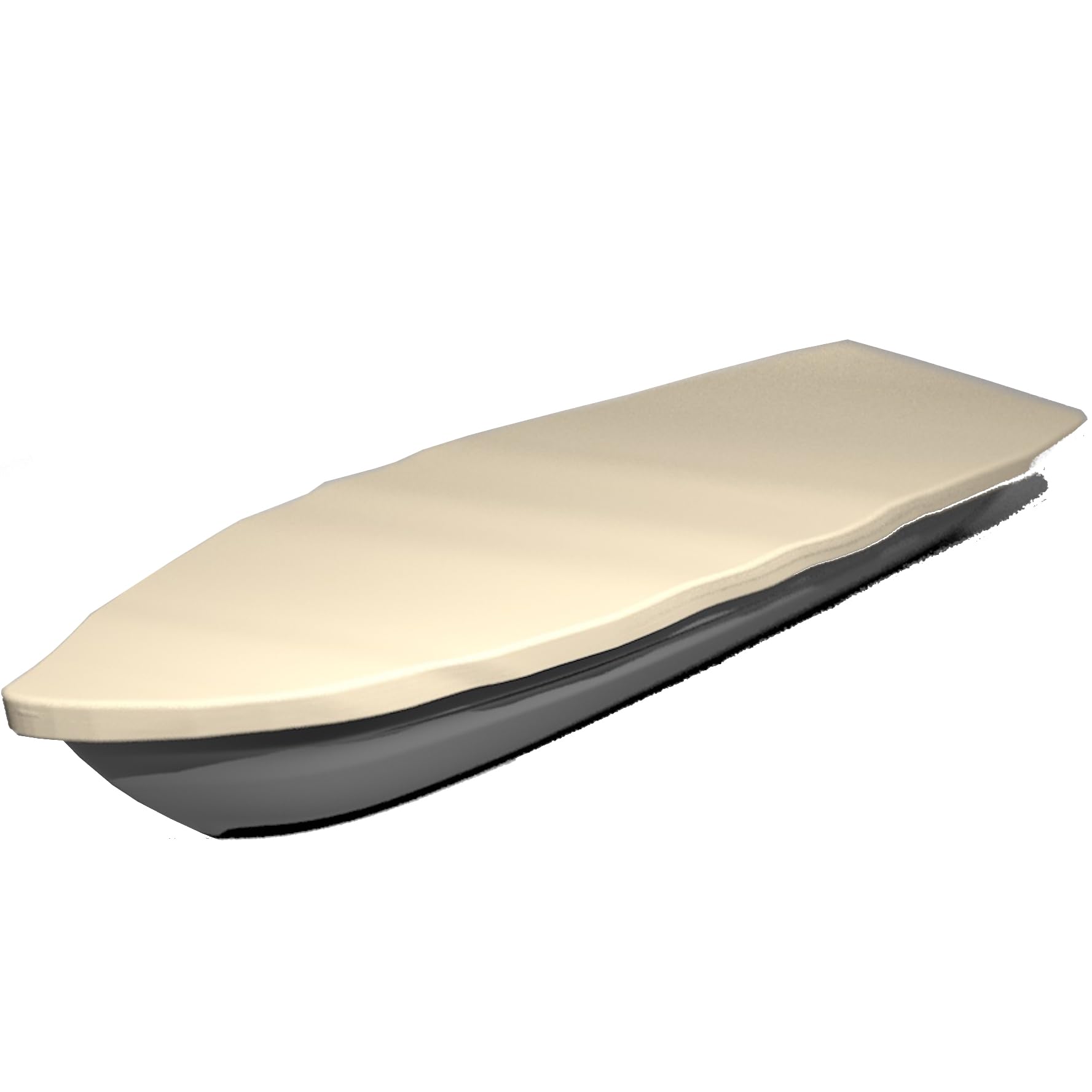 Premium Boot Persenning Bootsplane - Anka, Ruderboot, Schlauchboot, Angelboot & Co Bootsplane extrem reißfest Pioner, Terhi, GFK, Bavaria, Fishman, Verus, (B 400cm x T 150cm, Beige) von Planesium