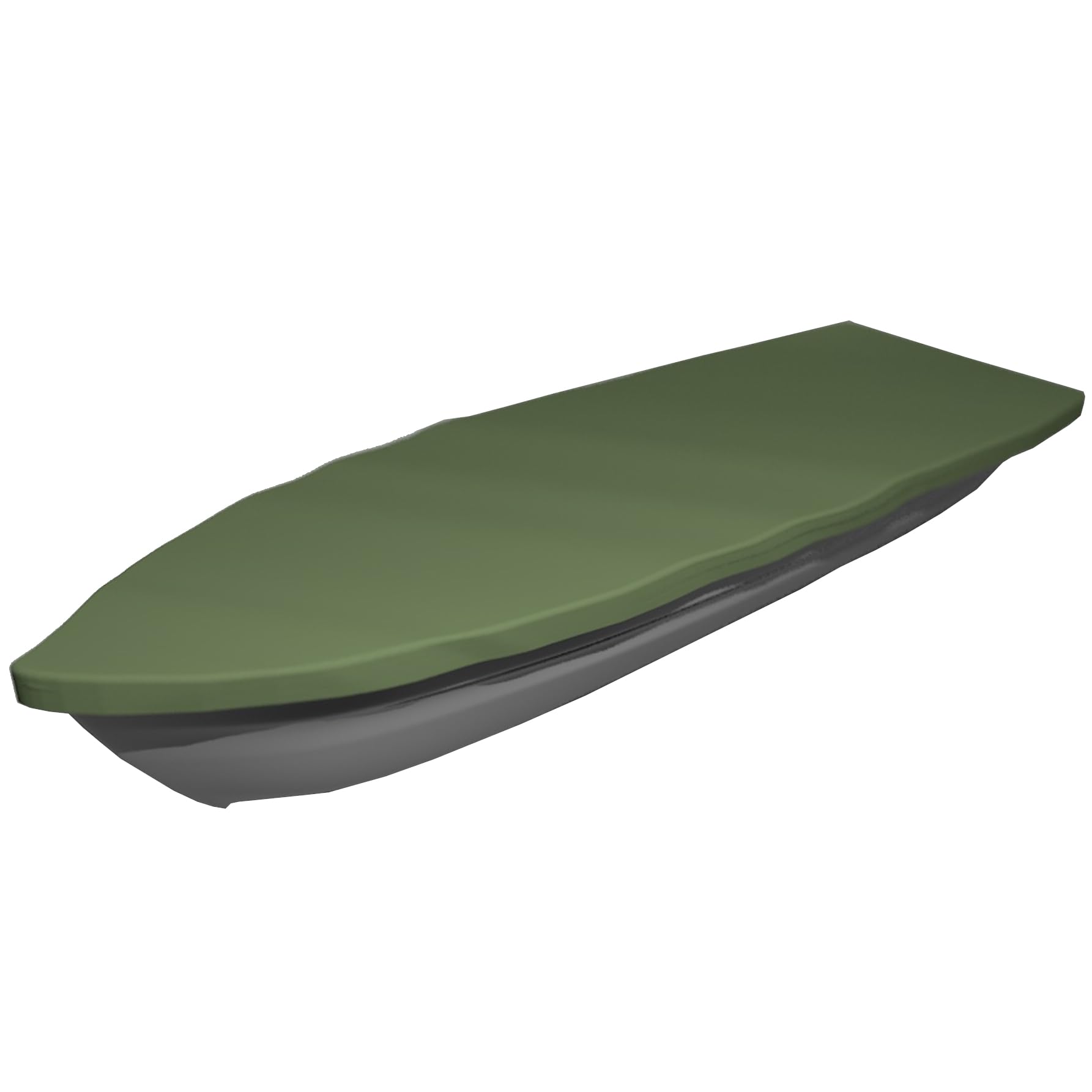 Premium Boot Persenning Bootsplane - Anka, Ruderboot, Schlauchboot, Angelboot & Co Bootsplane extrem reißfest Pioner, Terhi, GFK, Bavaria, Fishman, Verus, (B 420cm x T 140cm, Olivgrün) von Planesium