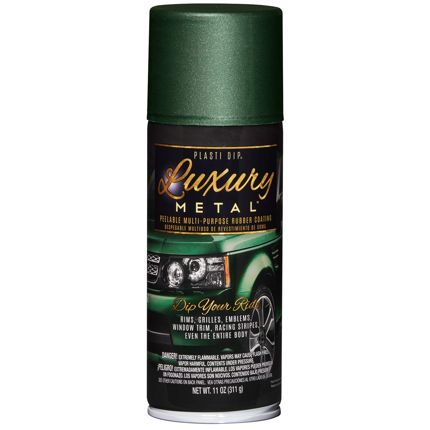 Plasti Dip Kunststoff/Gummi Farbe – Spray – Luxus Metall (Aintree Green Metallic) von Plasti Dip