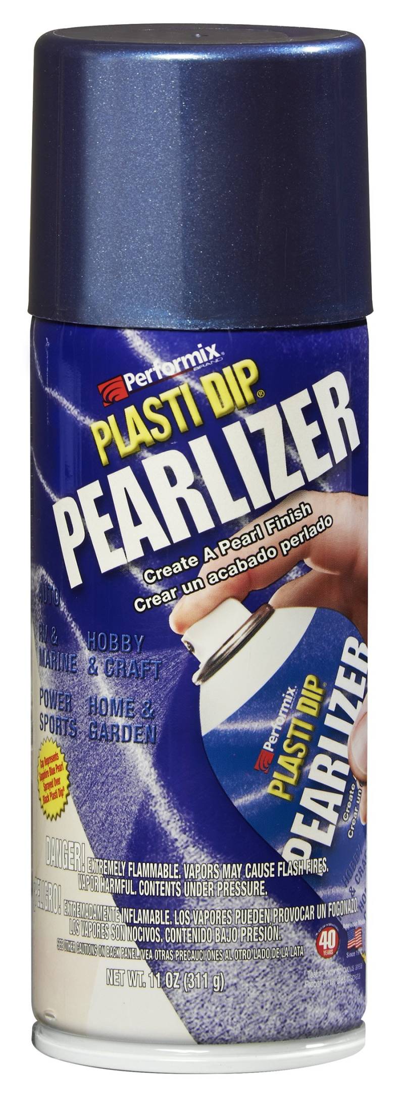 Plasti Dip Sprühfolie Spraydose Sapphire Blue Pearlizer -325 ml - Original Performix USA von Plasti Dip