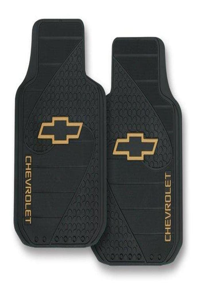 Chevy Factory Style Trim-to-Fit Molded Front Floor Mats - Set of 2 by Plasticolor von Plasticolor