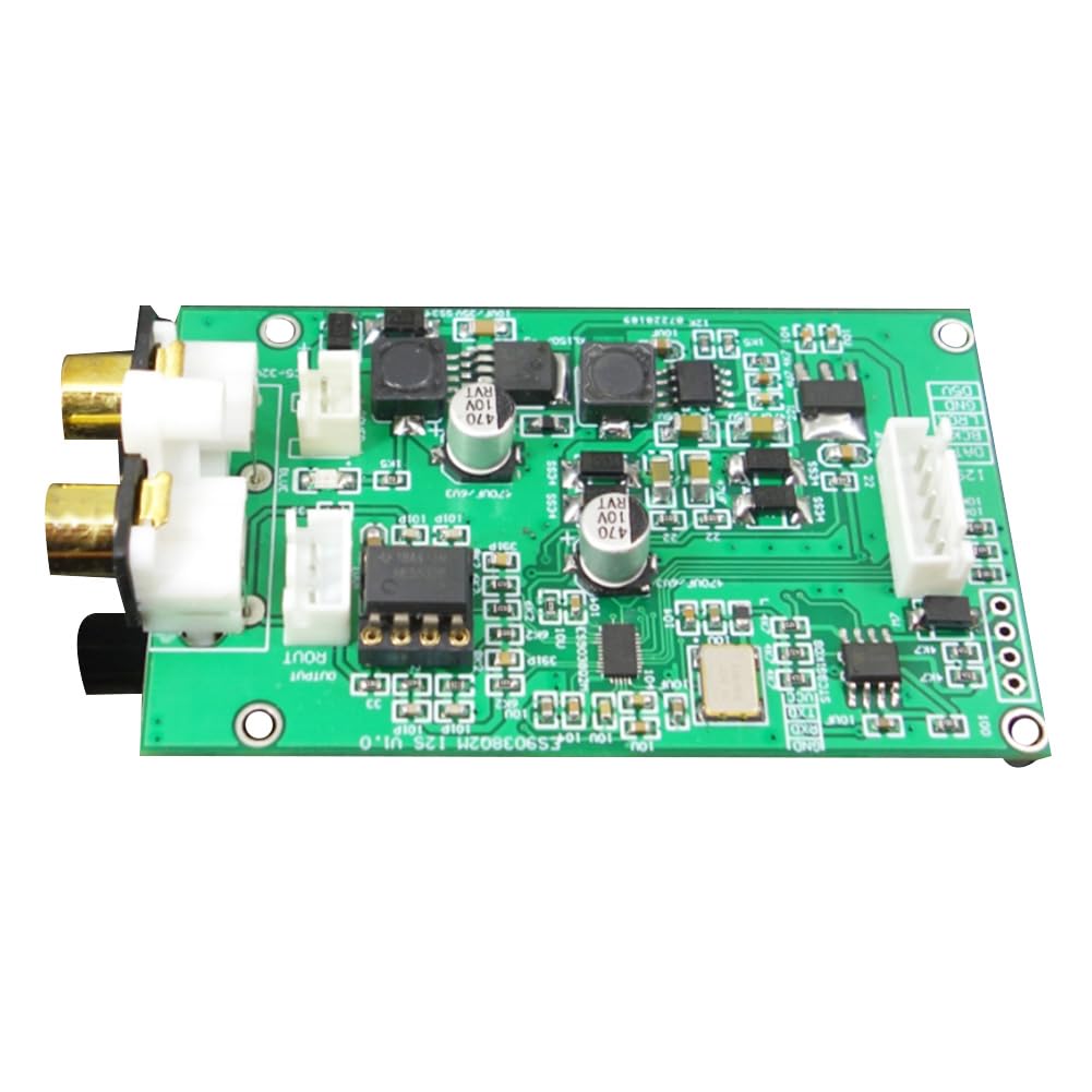 Pluuttiem 1 Stück ES9038 I2S Decoder Board DSD512 Upgrade Decoder, Wie Abgebildet, ABS-DAC-Auto-Bluetooth-Gerät-Player, 32Bit DSD512 von Pluuttiem