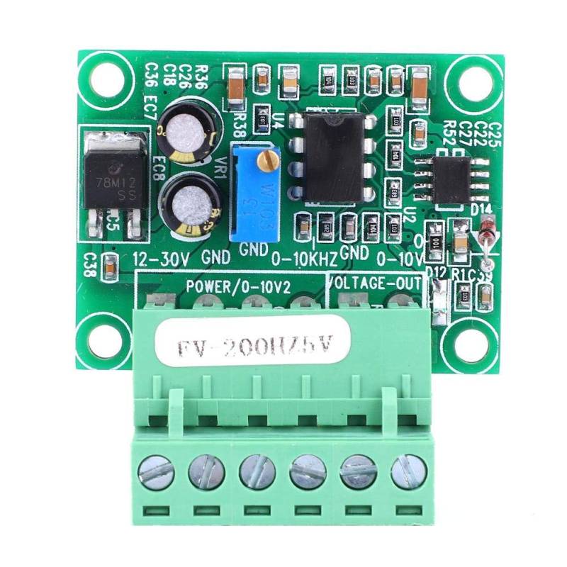 Frequenz-Spannungs-Wandler-Modul, 0-200 Hz bis 0~5 V Frequenz-Spannungs-Wandler-Modul, FV-200 Hz 5 V Digital-Analog-Wechselrichtermodul. von Plyisty