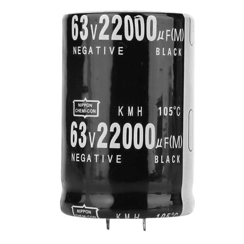 Kondensator,63V 22000μF Aluminium Elektrolytkondensator 35x50mm Kondensator Elektrolytkondensator Capacitor 63V 22000μF von Plyisty