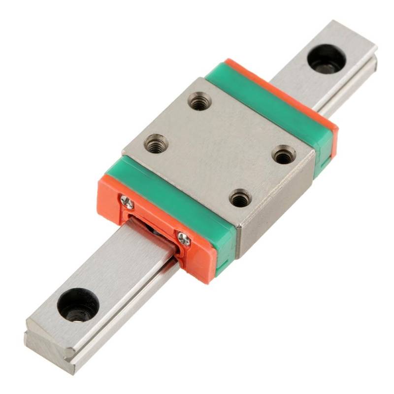 Lineare Führungsschiene,Linear Guide Rail LWL7B Miniatur Linearschienenführung Miniatur Linearführungsschieber 7mm Breite + Gleitblock,40mm/55mm/70mm(optional)(55MM) von Plyisty