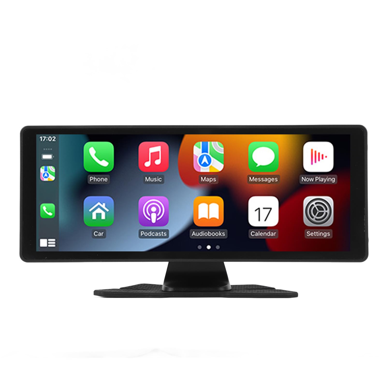 Plyisty 10,26 Zoll Kabelloses Autoradio, Tragbares Touchscreen-Autoradio mit AHD 1080P-Frontkamera, Bluetooth, Navigation, für Airplay und Android Miracast von Plyisty