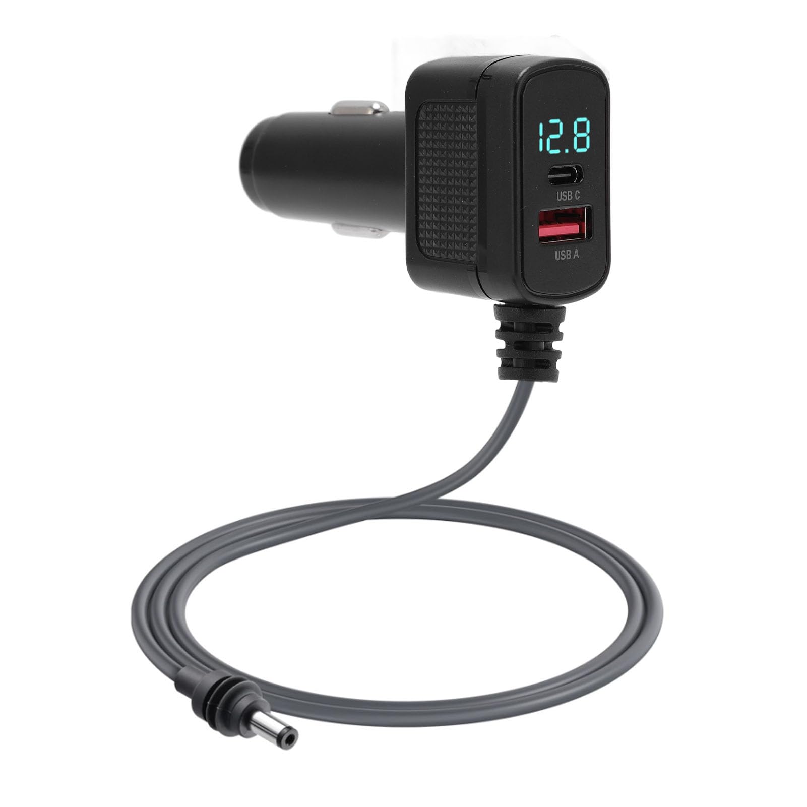 Stromkabel, Zigarettenanzünder-Adapter für Starlink, Autoladegerät, 12 V–24 V Gleichstrom-Netzkabel, mit USB-C- und USB-A-Anschluss, 6,5 Fuß/2 M von Plyisty