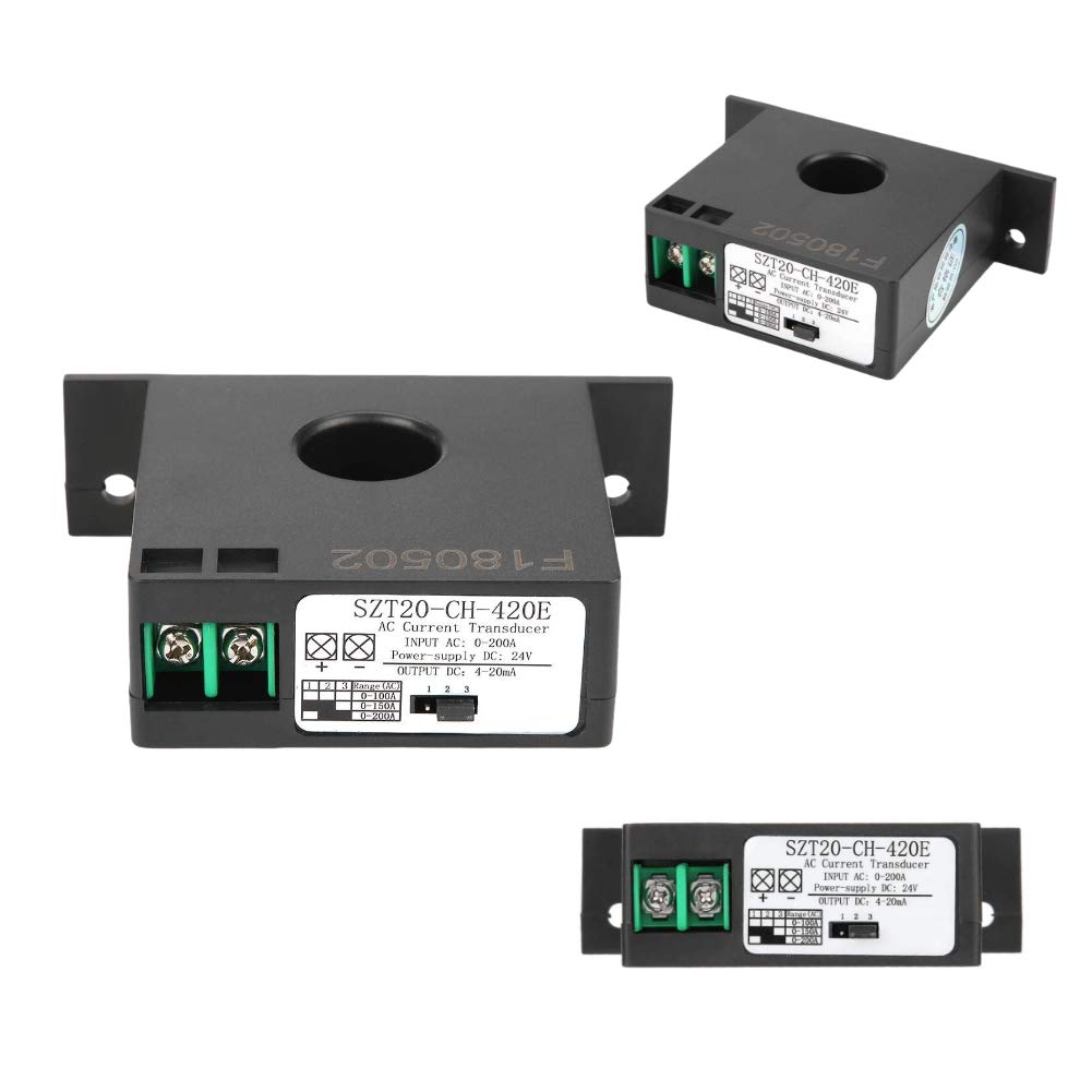 Stromwandler SZT20-CH-420E, Messstrom AC 0-10A/20A/50A, 0-100A/150A/200A, Ausgangssignal mit drei Formen DC 0-5V/0-10V/4-20mA von Plyisty